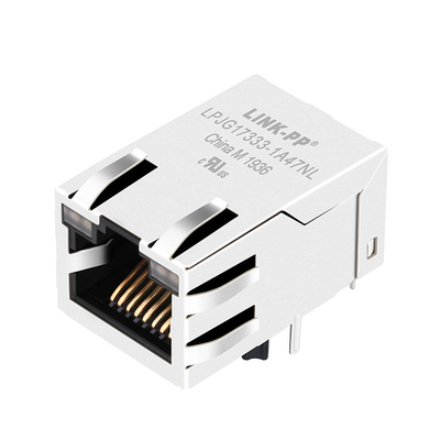 Kompatybilny z RTA-1S4A9W1F LPJG17333-1A47NL 1000 Base-T RJ45 Jack Złącze magnetyczne w górę
