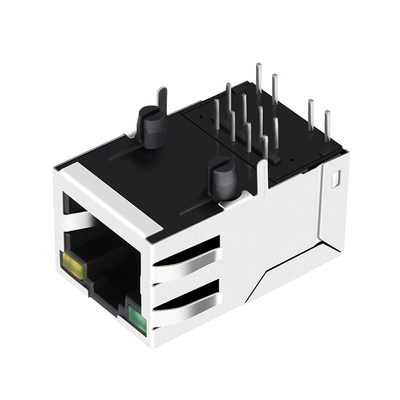XFATM9R-CTLSxu1-4M Sieciowe modułowe gniazdo żeńskie RJ45, 1 x 1 Jack Tab up LPJ6011ABNL