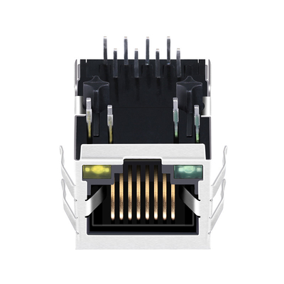 Rezystor LED RJ45 LPJ0012A73NL Jednomodowy port Fast Ethernet