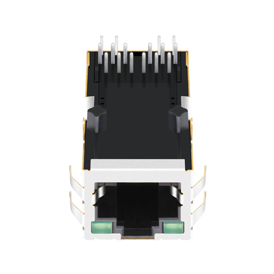 1840744-7 Gniazdo magnetyczne RJ45 1000BASE-T Tab Up G/G Leds