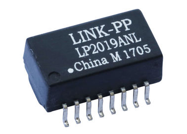 S16-2019 10/100 Base-T Ethernetowy magnetyczny transformator POE LP2019ANL Pojedynczy port