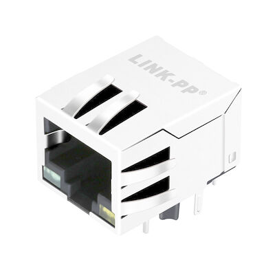 LPJ4320GENL Złącze POE RJ45 10 / 100Mbps Ekranowane próbki bez diod LED