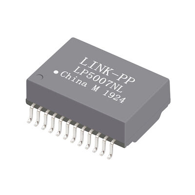 LP5007NL Ethernet Gigabit Transformer 10/100/1000 BASE-T Single Port SMT