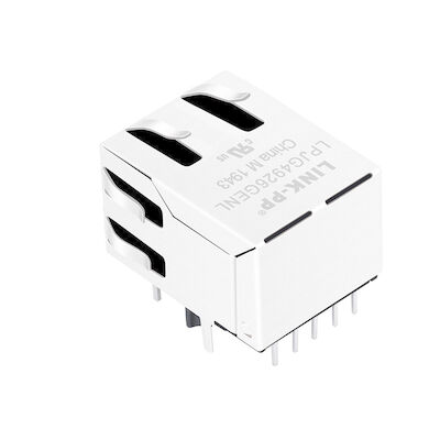 1000Base-T Złącze POE / POE + RJ45 dla Gigabit Ethernet LPJG4926GENL