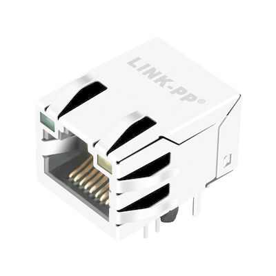 RT7-114ATK1G 10/100 Base-T Tab Up RJ45 Magnetyczny złącze skrzyżowe LPJ16614-9AENL