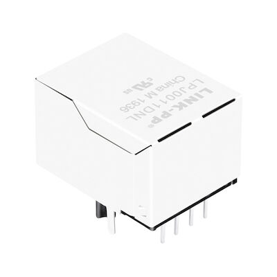 J0011D01NL CONN MAGJACK 1PORT 100 BASE-TX LPJ0011DNL Through Hole Brak LEDs