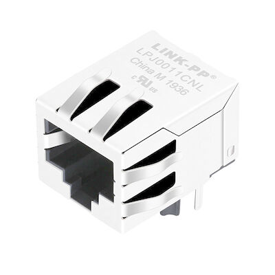 HFJ11-2450-E 10 / 100BASE-TX Magnetyczny Jack pojedynczy RJ45 LPJ0011CNL FastJack