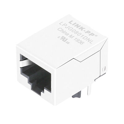 48F-01NW2NL RJ45 Z gigabitowym magnetycznym LPJG0801DNL Niezarządzalny konwerter mediów