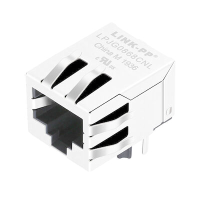 5-6605433-8 RJ45 Modular Jack Decouping Kondensator z diodami LPJG0806GENL