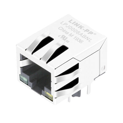 13F-69GYD2NL Gniazdo Ethernet RJ45 Pojedynczy port 10/100 Mbit LPJ0006ABNL