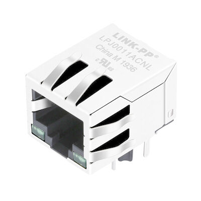 LPJ0011ACNL Diody LED RJ45 1 x 10/100 Mbit Ethernet 8p8c
