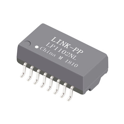 749010012A Dyskretne transformatory magnetyczne 10/100Base-T Ethernet 16 pinów LP1102NL