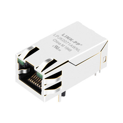 LPJK0071AWNL |  JK0654219NL Gniazdo impulsowe RJ45, 10/100 / 1000Base-T