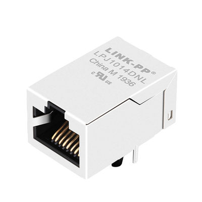 7499010001A Pojedynczy port RJ45, LPJ1014DNL Gniazdo magnetyczne 8p8c
