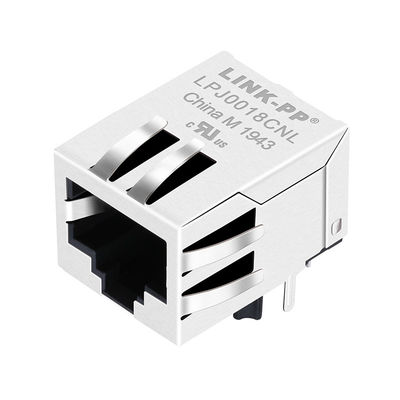 J0018D21NL RJ45 ze zintegrowaną podstawą magnetyczną 10/100 Base - TX PCB Jack LPJ0018CNL