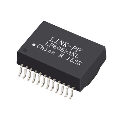 VP6014RZ HF Gigabit POE + Lan Ethernet Transformatory magnetyczne 1CT SMD 1500Vrms Open Header