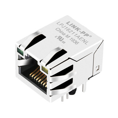 P26-P01-18K7 = RT7-ZZ-0027 Gniazdo modułowe Rj45 1 x 1 port z LED LPJ16211AENL