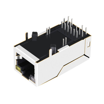 Złącze ARJ-199 POE+ RJ45 z 100 podstawkami - T Magnetics LPJK6001BONL