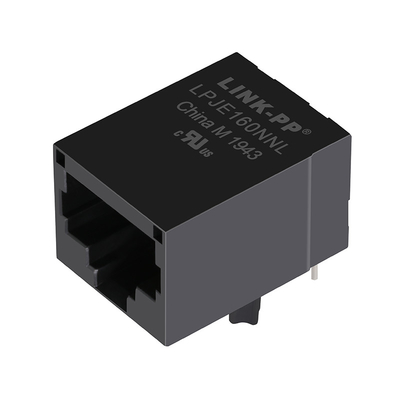 Zgodny z SS-7188-NF LPJE160NNL 8P8C Modułowe gniazdo RJ45 z zakładką w dół bez zintegrowanego magnesu