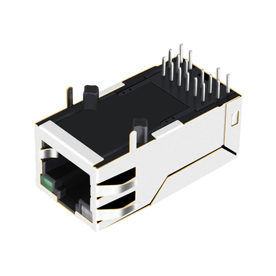 2250331-1 Karta pojedynczego portu 2.5G Base-T UP POE + gniazdo magnetyczne RJ45 z diodami GO/G