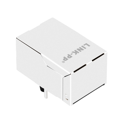 SI-80081-F 100 Base-T 1x1 Port Rj45 Ethernet Jack Tab Up Bez diod