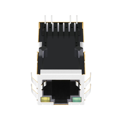 0826-1AX1-47-F 10/100 Base-T jednoportowe zintegrowane złącze Magjack Rj45