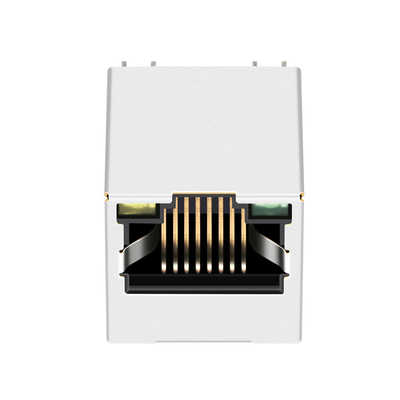 JXD2-0Z25NL 1X1 PORT 1000BASE-T Pionowe złącze RJ45 GÓRNE WEJŚCIE Z diodą LED