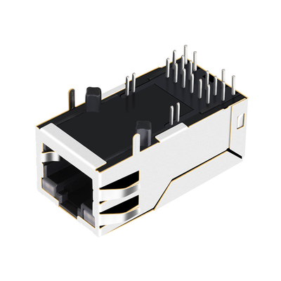 56F-1801DDD2NL 2.5G BASE-T POE + 1X1 Port RJ45 MagJack 16pin Tab UP Z diodami LED