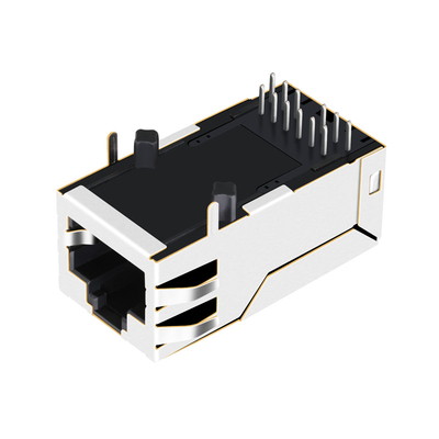HFJT1-2GHPRL 2.5G BASE-T PoE+ Pojedynczy port RJ45 FastJack Brak LED Tab UP 4PPoE 600mA