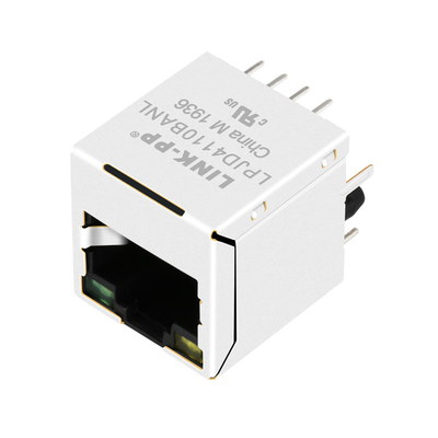 RJ4530H-R01 100 Base-T Pionowe złącze RJ45 Żółta/zielona dioda LED LPJD4110BANL Karta katalogowa