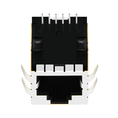 08B1-1X1T-06-F 100 Base-T 1x1 Port RJ45 Gniazdo magnetyczne w górę bez diody LED LPJ2011CNL